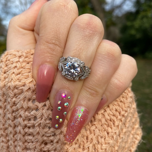 NEW Stamped 925 Silver Ring - Picture 5 of 8